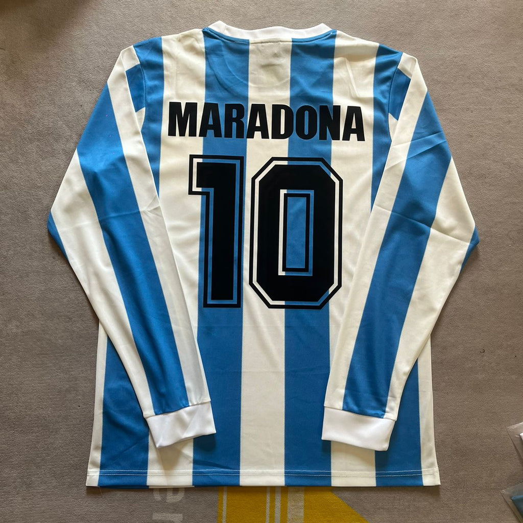 Argentina 1986 Retro Jersey – Diego Maradona