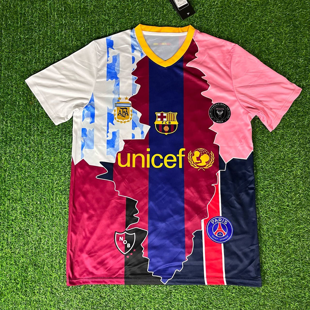 Lionel Messi GOAT Combo Football Jersey – All Teams Special Edition
